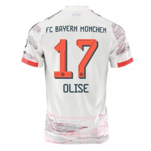 Lacne Muži Futbalové dres Bayern Munich Michael Olise #17 2025-26 Krátky Rukáv - Preč